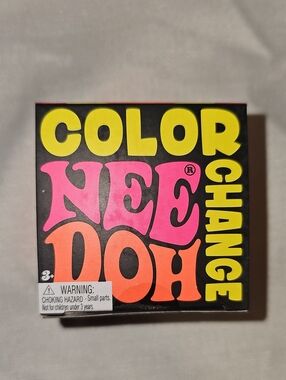 NeeDoh Color Change, Novelty Fidget Toy, (1 Piece) New